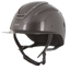 Evoke Elara Wide Peak Riding Hat - Metallic Graphite/Marcasite Crystal Frame 