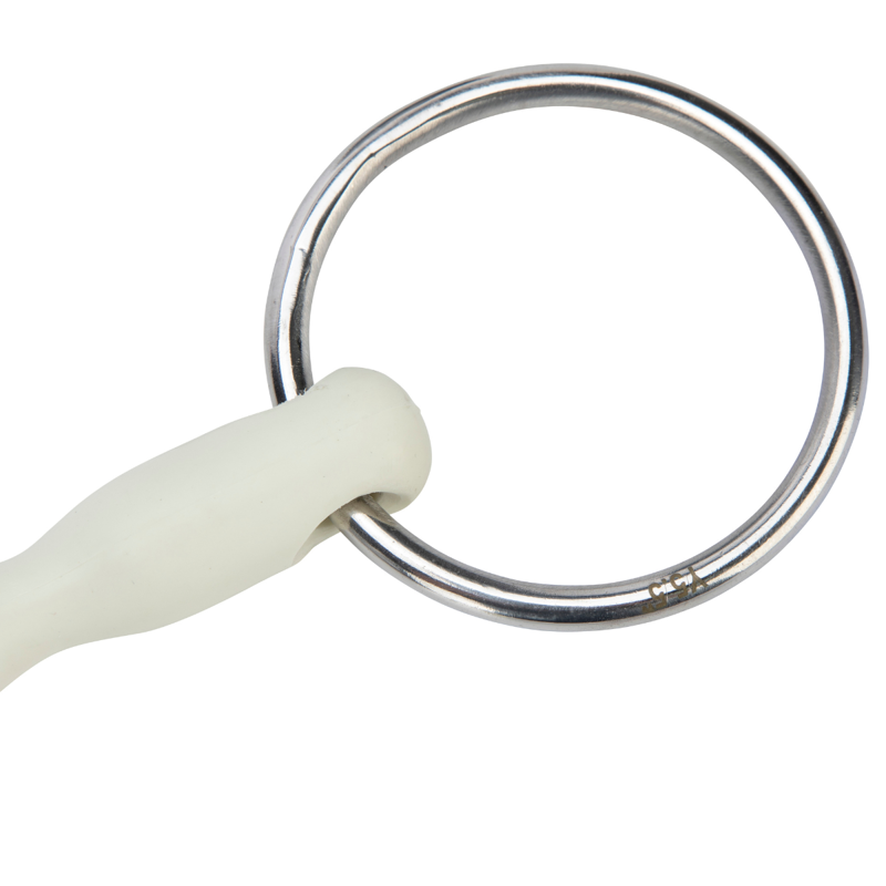 Shires Equikind Softie Loose Ring Mullen Mouth Bit-1