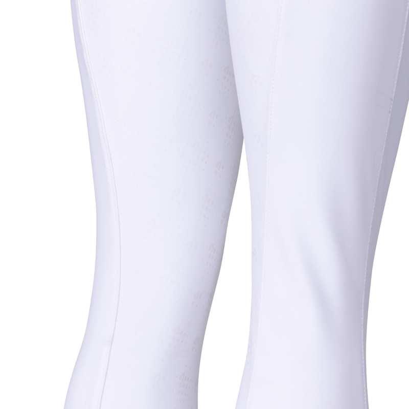 Aubrion Young Rider Optima LX Breeches - White-3