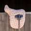 Supreme Products Dotty Fleece Ride On Saddle Cover - Luxurious Latte