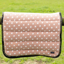 Supreme Products Dotty Fleece Saddlepad - Luxurious Latte
