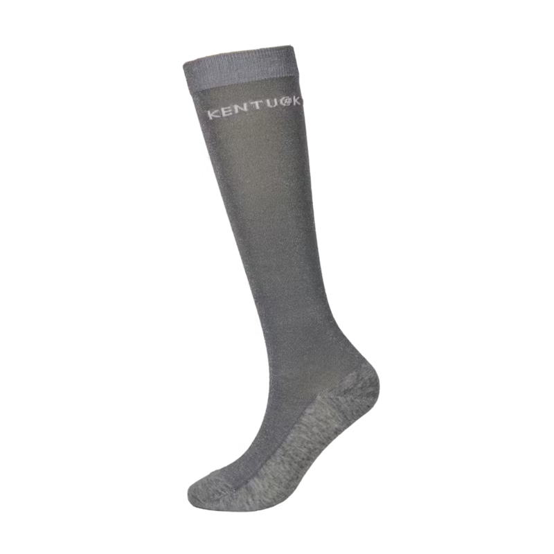 Kentucky Glitter Socks - Grey