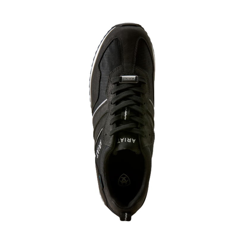 Ariat Men's Ranch Runner Waterproof Shoes - Carbon Black-2