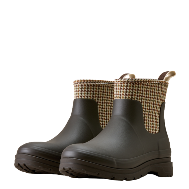 Ariat Women's Kelmarsh Shortie Rubber Boot - Chocolate-2