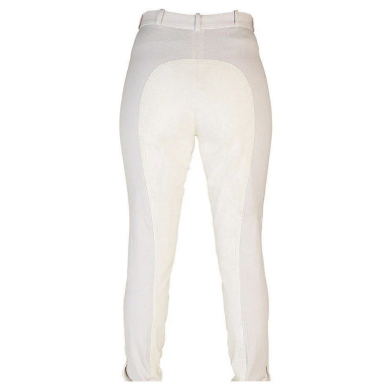 Hy Equestrian Style Ladies Breeches - White - 26 inch-1