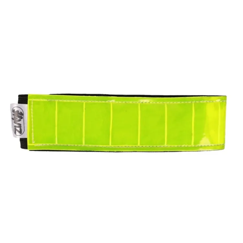 Hy Equestrian Reflector Rider Elasticated Arm/Leg Band - Yellow/Navy-1