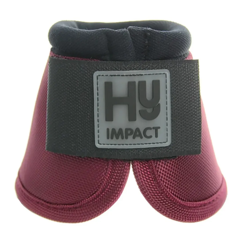 Hy Equestrian Pro Overreach Boots - Burgundy