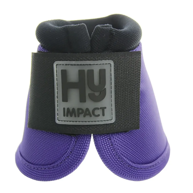 Hy Equestrian Pro Overreach Boots - Purple