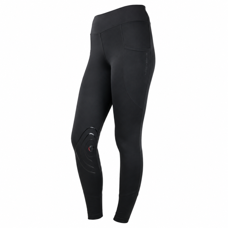 Hy Equestrian Children's Selah Competition Riding Tights - Black