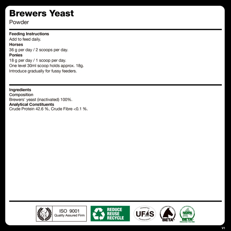 NAF Brewers Yeast - 1kg-2