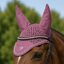 Hy Equestrian Synergy Fly Veil - Grape/Silver