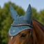 Hy Equestrian Synergy Fly Veil - Riviera/Silver