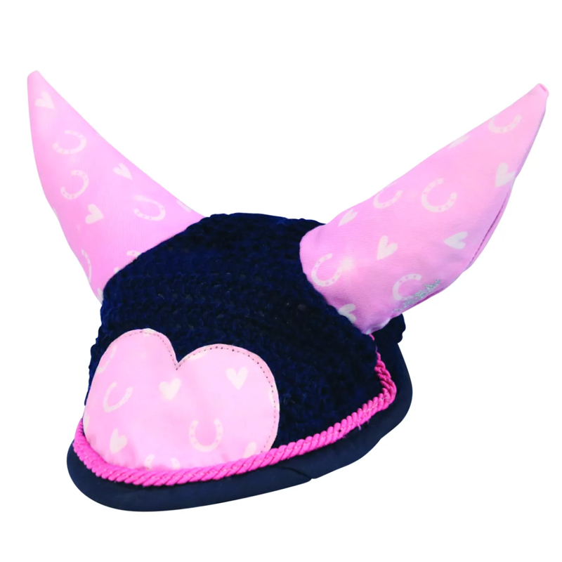 Little Rider Pony Fantasy Fly Veil - Navy/Pink