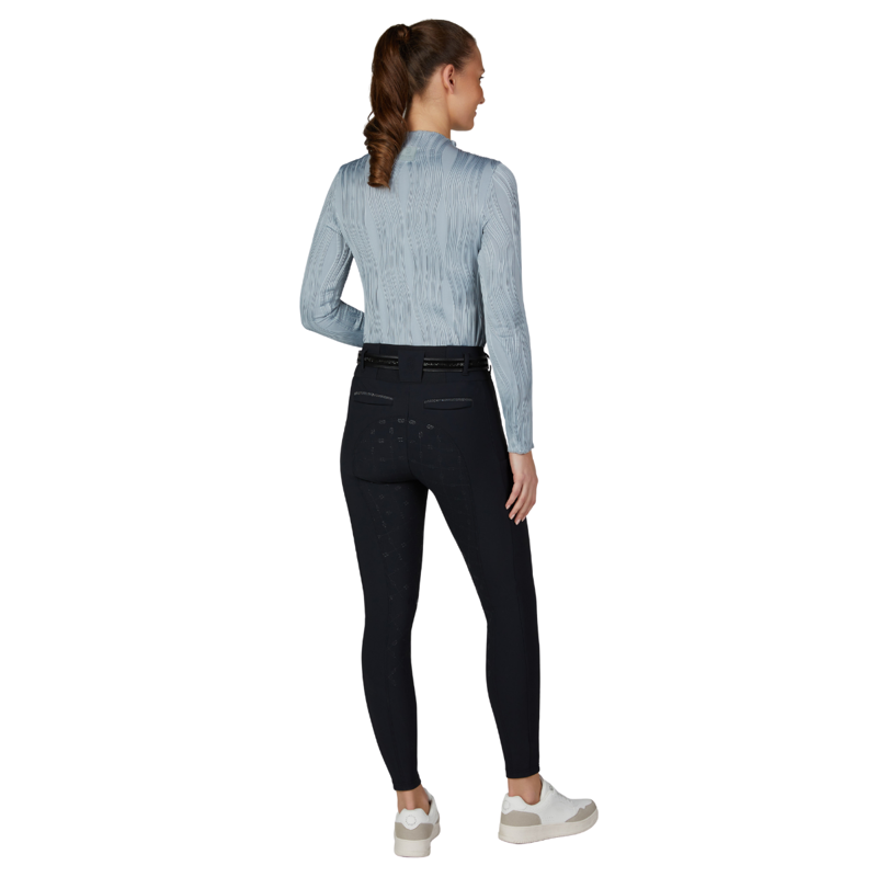 Pikeur Ladies Linnett GripTec SO Breeches - Night Blue-1