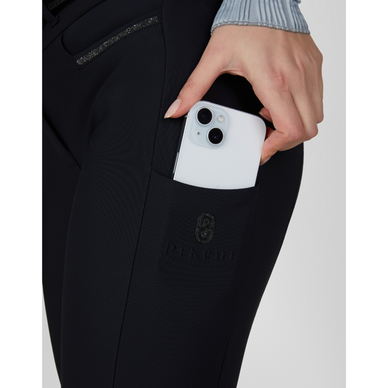 Pikeur Ladies Linnett GripTec SO Breeches - Night Blue-3