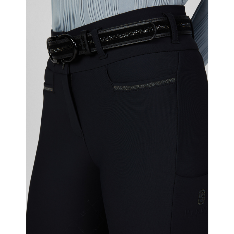 Pikeur Ladies Linnett GripTec SO Breeches - Night Blue-2