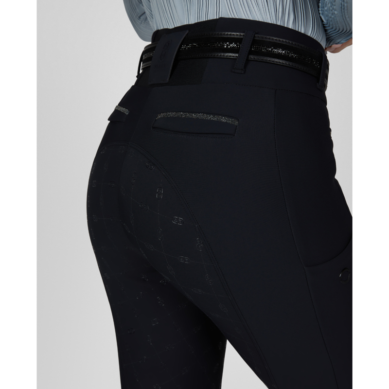 Pikeur Ladies Linnett GripTec SO Breeches - Night Blue-4