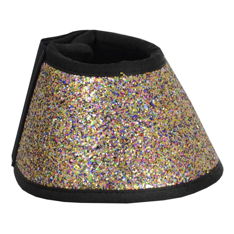 Hy Equestrian Glitter Overreach Boots - Rainbow Glitter