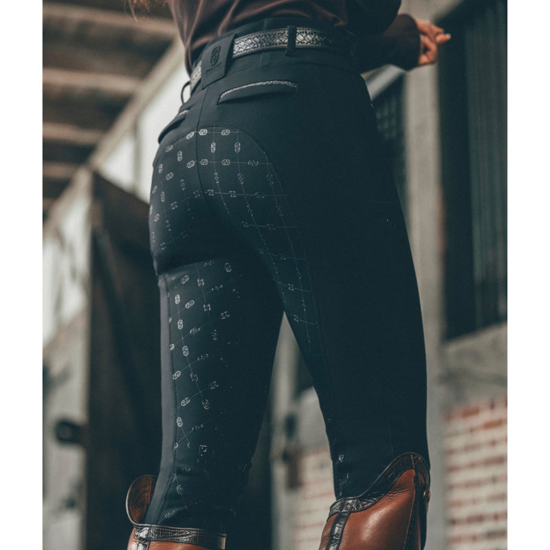 Pikeur Ladies Linnett GripTec SO Breeches - Black-3