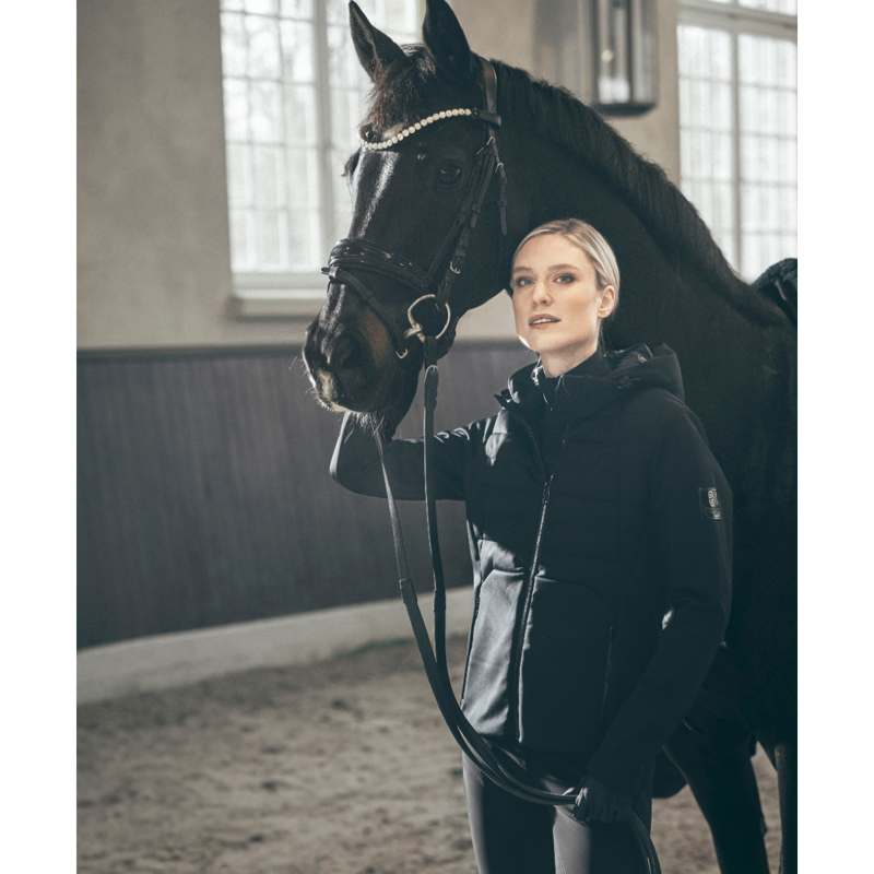 Pikeur Ladies Quiltshield Jacket - Black-5