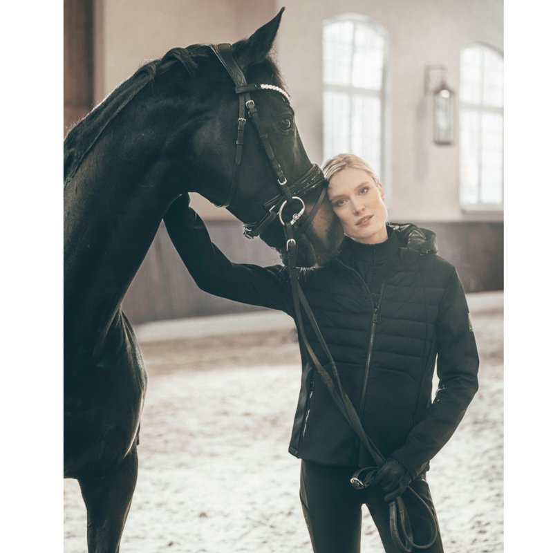 Pikeur Ladies Quiltshield Jacket - Black-4