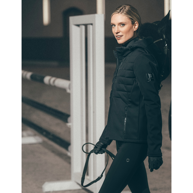 Pikeur Ladies Quiltshield Jacket - Black-3