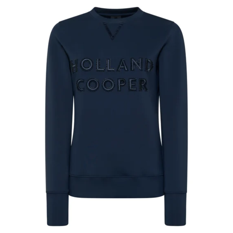Holland Cooper Crystal Crew - Ink Navy-3
