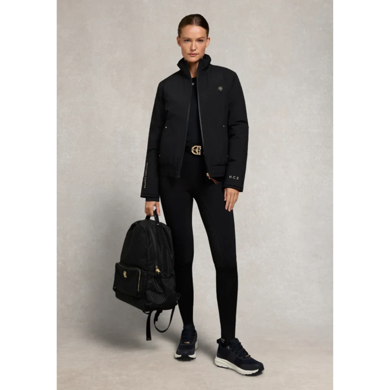 Holland Cooper Chiltern Crew Neck Top - Black-4