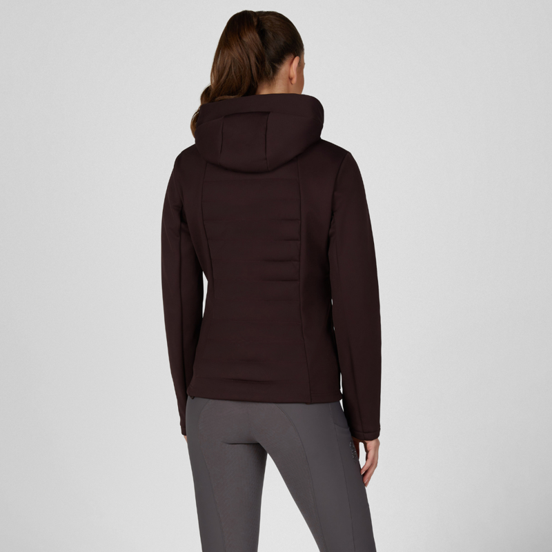 Pikeur Ladies Quiltshield Jacket - Chocolate Brown-5