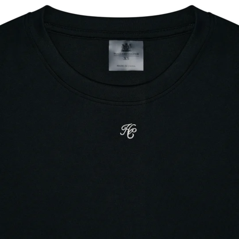 Holland Cooper Chiltern Crew Neck Top - Black-7
