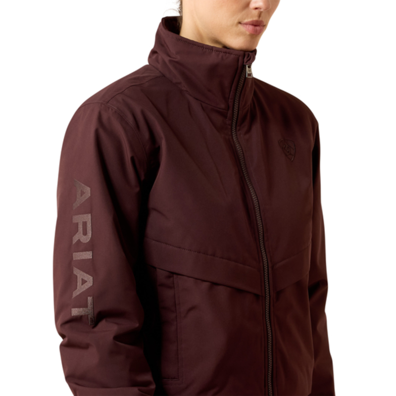 Ariat Women's Stable 2.0 Insulated Jacket - Chocolate Plum-3