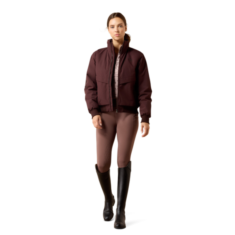 Ariat Women's Stable 2.0 Insulated Jacket - Chocolate Plum-5