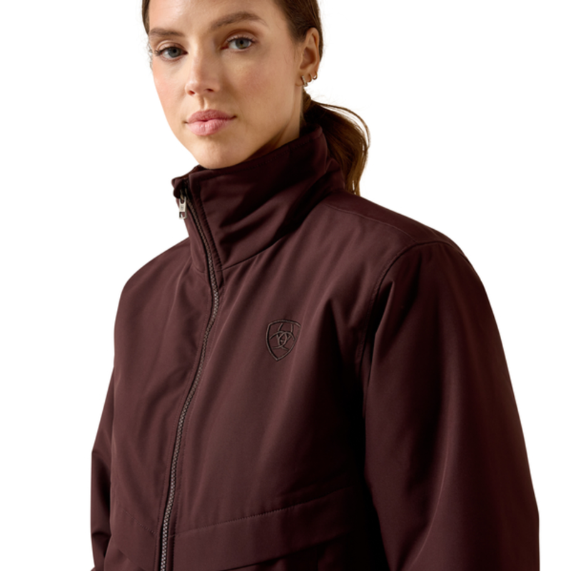 Ariat Women's Stable 2.0 Insulated Jacket - Chocolate Plum-4