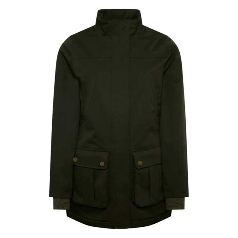 Holland Cooper Bramwell Waterproof Country Coat - Khaki-7
