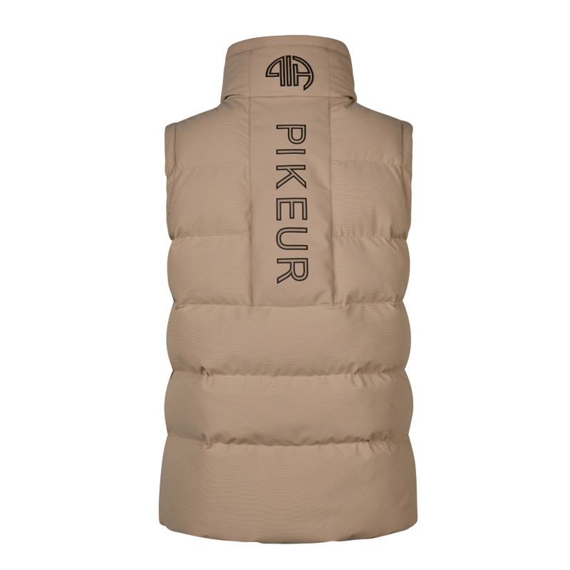 Pikeur Ladies Quilted Vest - Mocca Cream-1