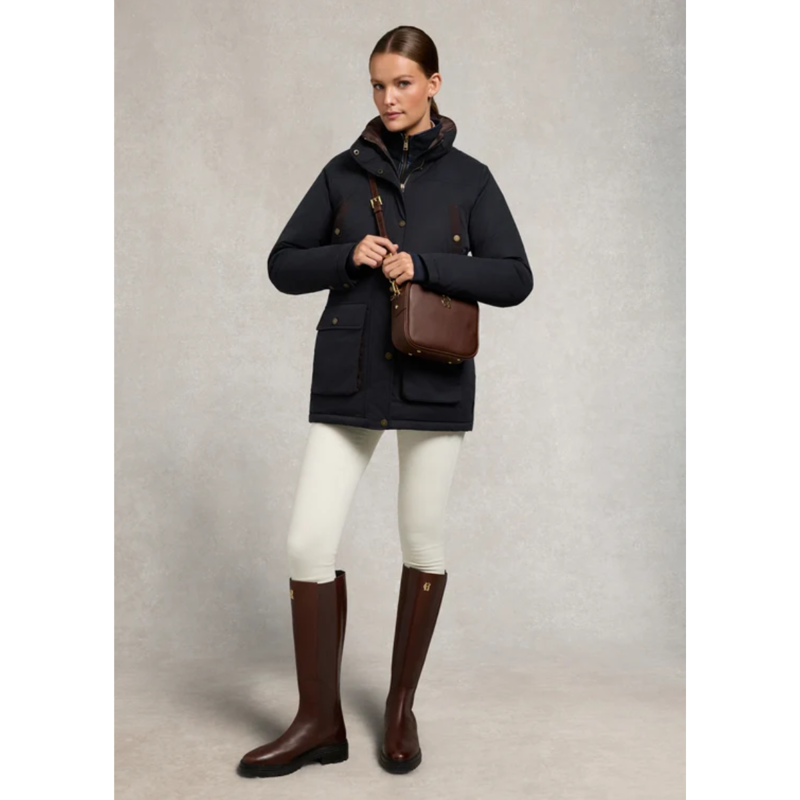 Holland Cooper Stamford Country Coat - Ink Navy-5