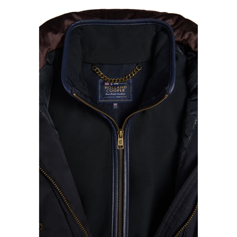 Holland Cooper Stamford Country Coat - Ink Navy-9