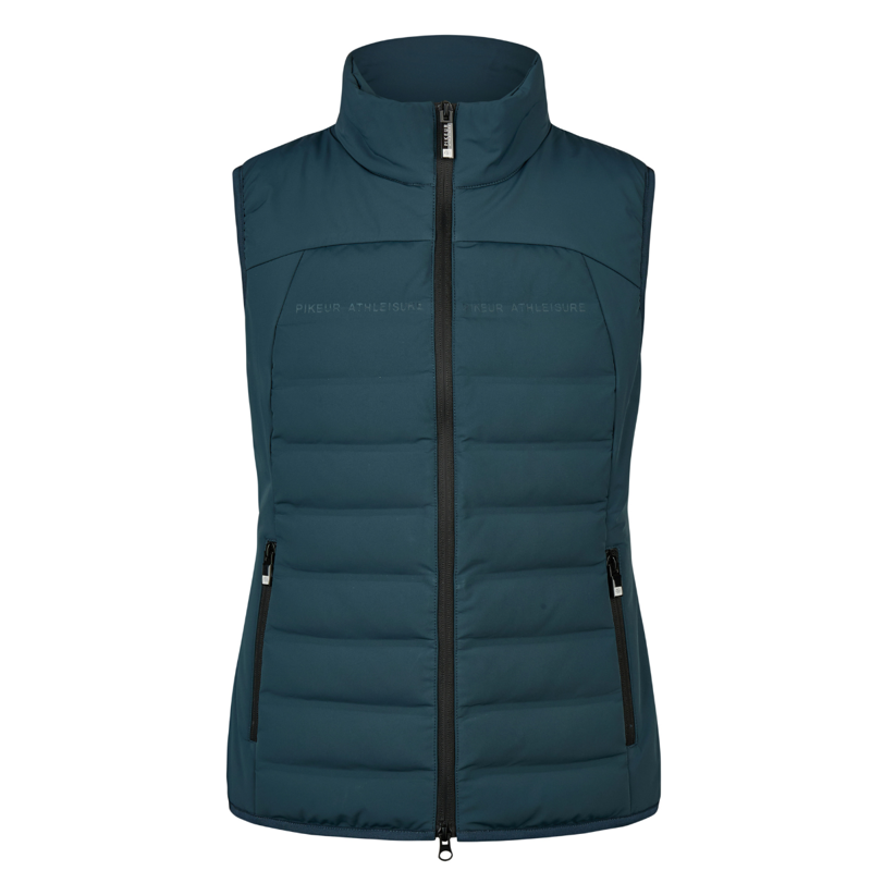 Pikeur Ladies Quilted Flex Vest - Pine Green