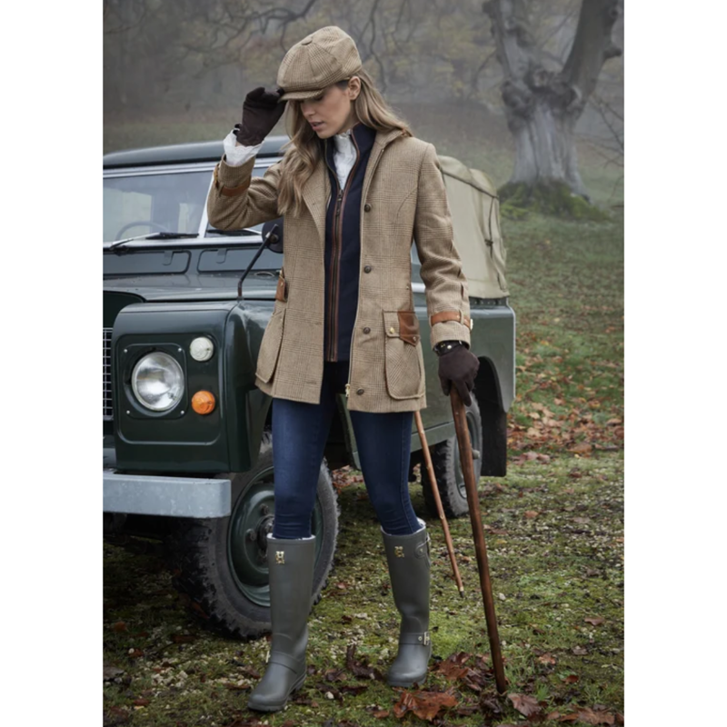 Holland Cooper Balmoral Field Coat - Tawny-3
