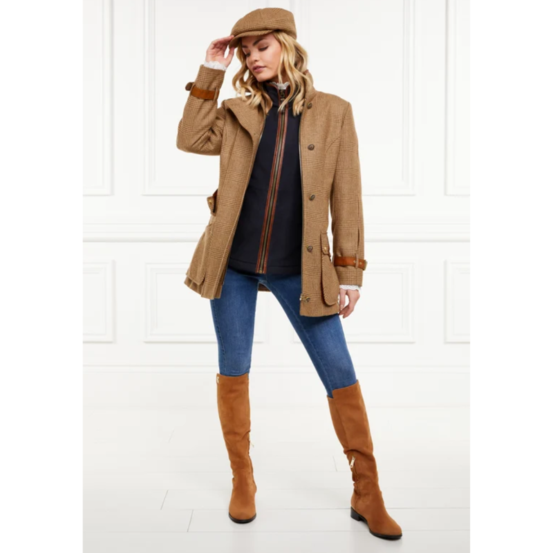 Holland Cooper Balmoral Field Coat - Tawny-4