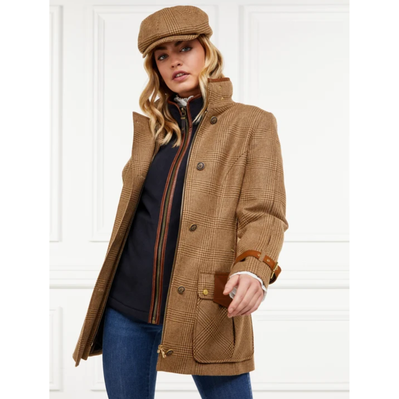 Holland Cooper Balmoral Field Coat - Tawny-6