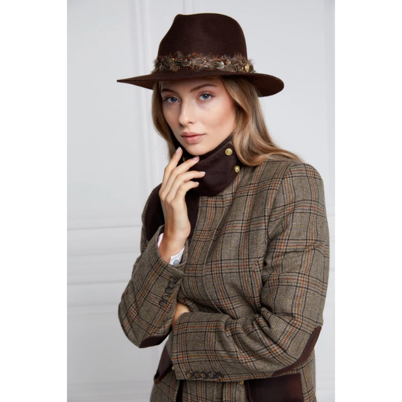 Holland Cooper Country Classic Jacket - Bourbon Tweed-3