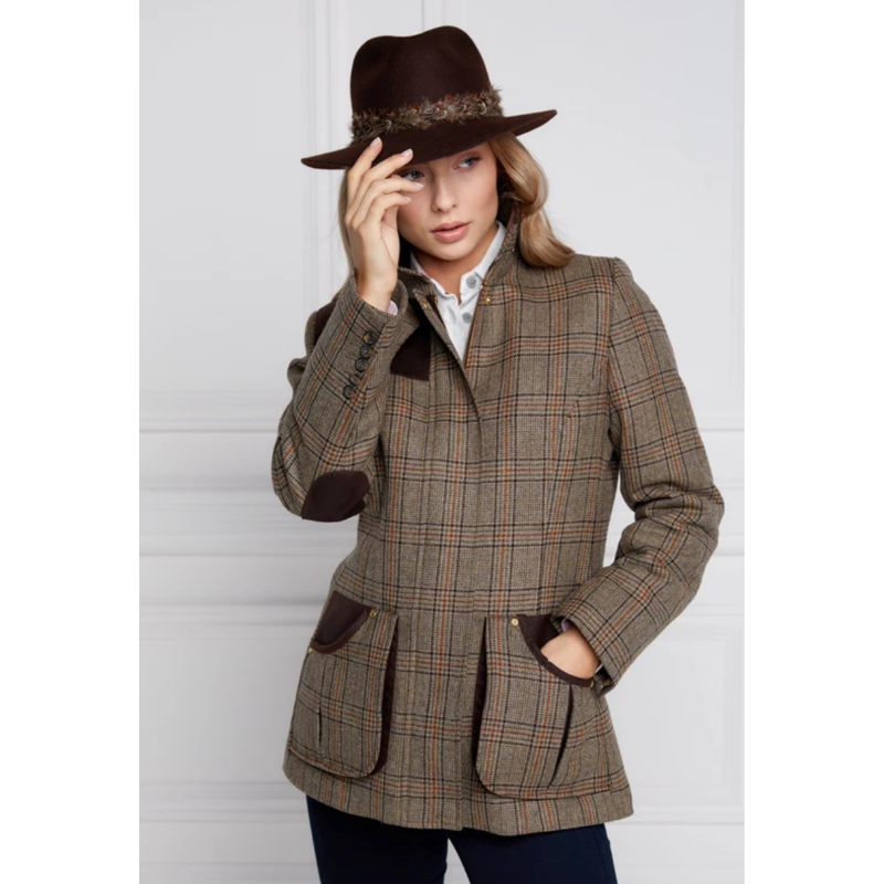 Holland Cooper Country Classic Jacket - Bourbon Tweed-5