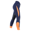 Hy Equestrian Sports Active Ladies Breeches - Navy/Orange