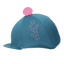Hy Equestrian Stella Hat Cover - Ink Blue/Pink