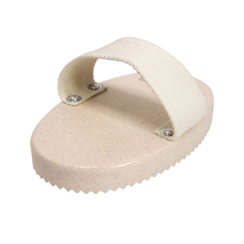 Hy Equestrian Recycled Curry Comb - Beige