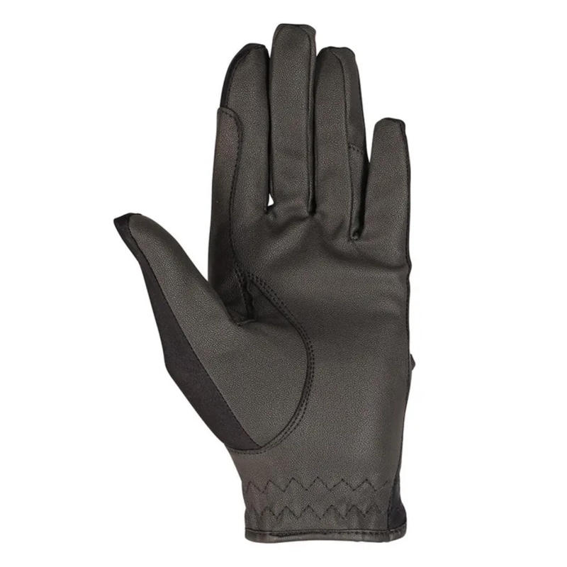 Hy Equestrian Children's Riding Gloves - Black-1