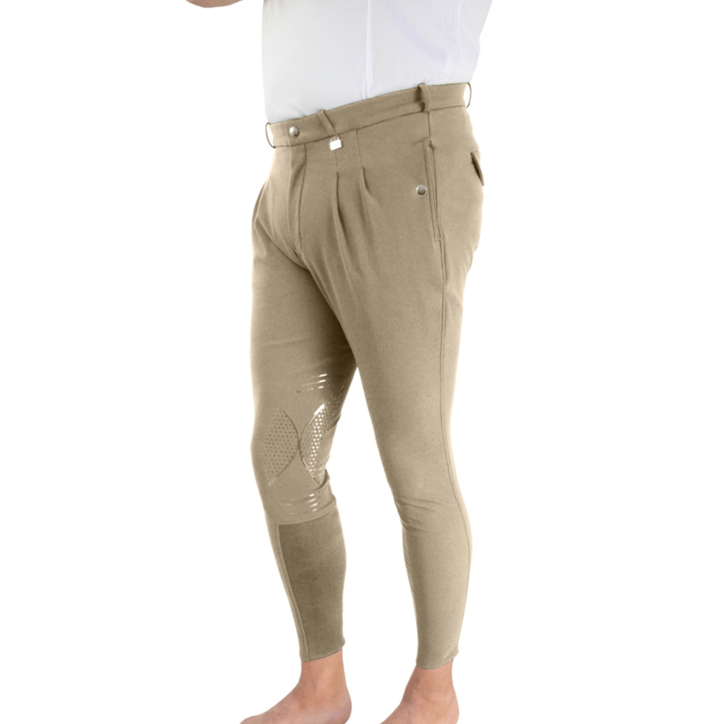 Hy Equestrian Harrogate Men's Breeches - 28 inch - Beige