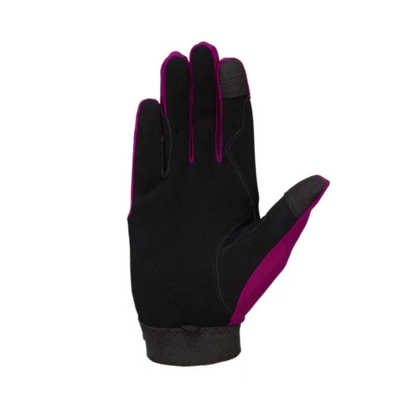 Hy Equestrian Children's Absolute Fit Glove - Purple-1