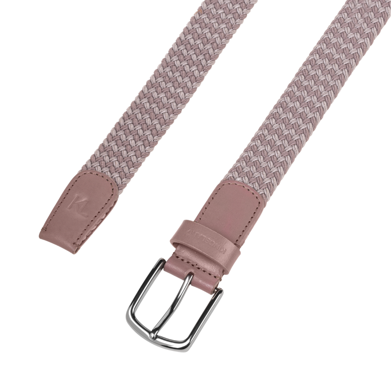 Kingsland KL Leslie Braided Elastic Belt - Brown Iron-1